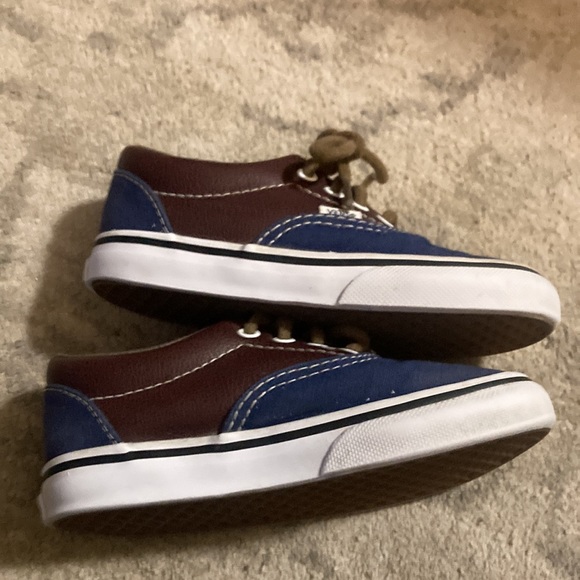 Vans brown and navy sneakers - Picture 4 of 9